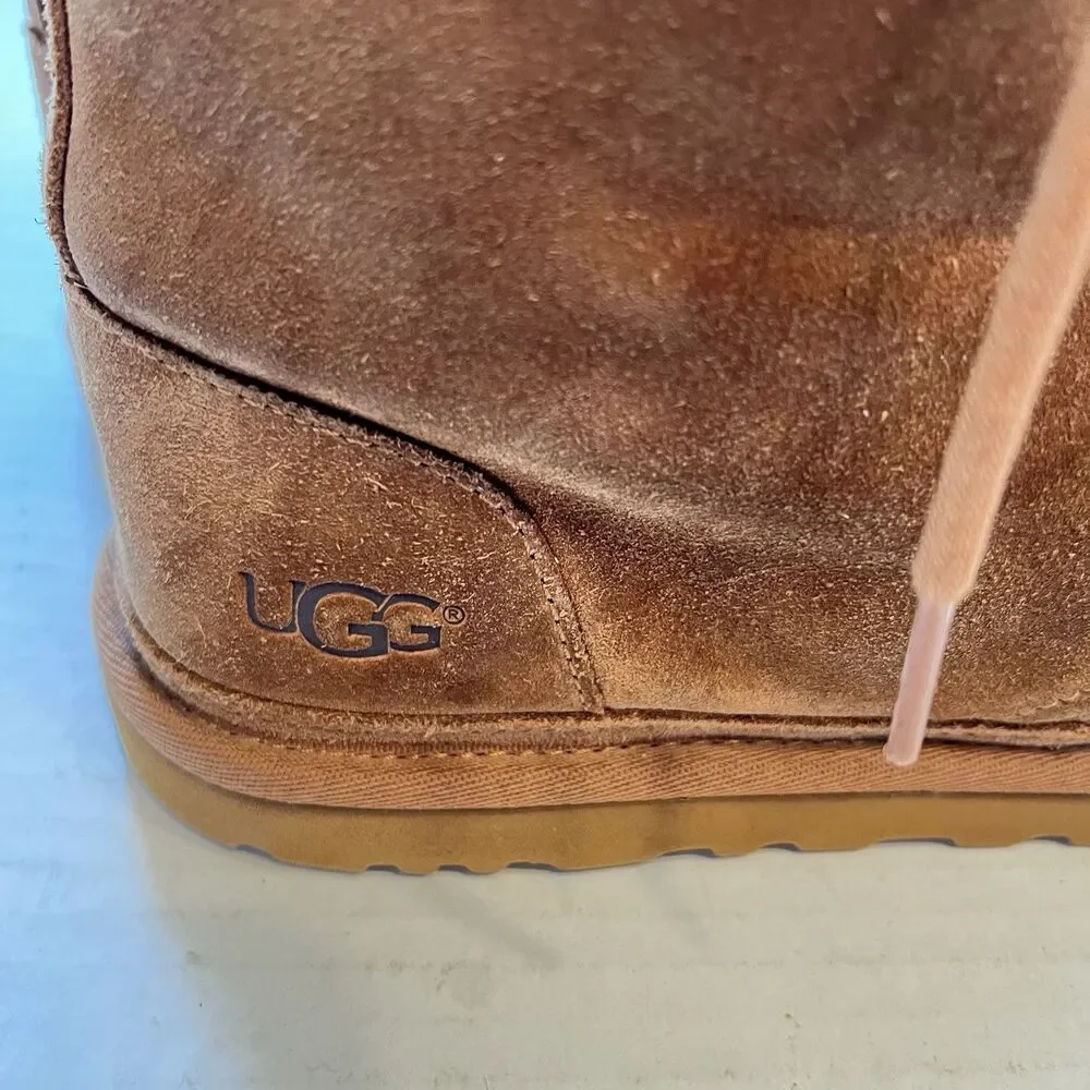 UGG Australia Harkley Winter Boots for Men Size US 11 Chestnut Cabincore Casual